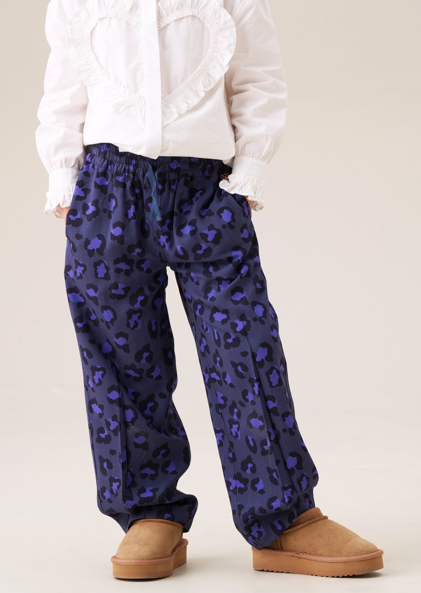 Robyn Leopard Print Trousers