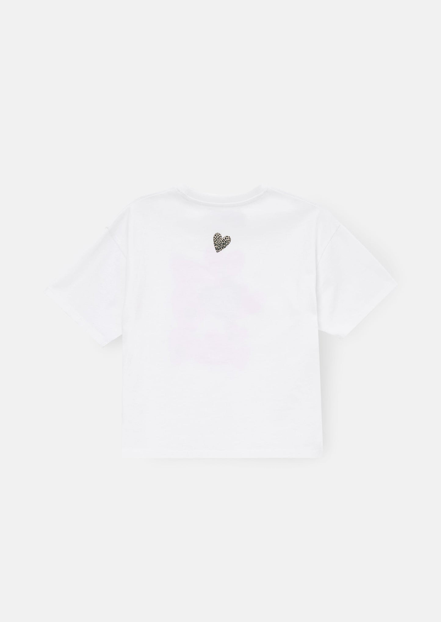 Quinn Heart Print Oversized Tee