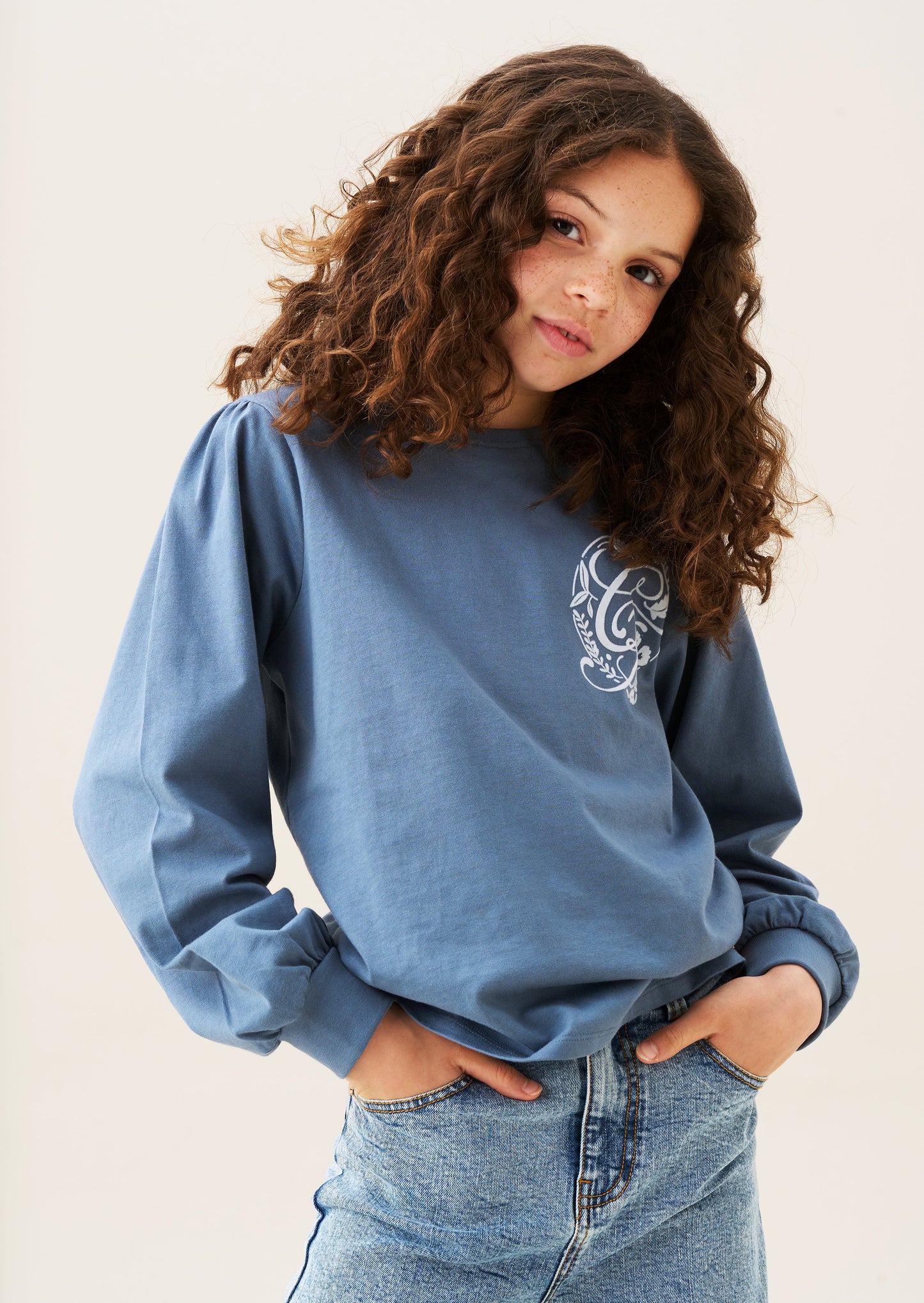 Raya Long Sleeve Print Tee