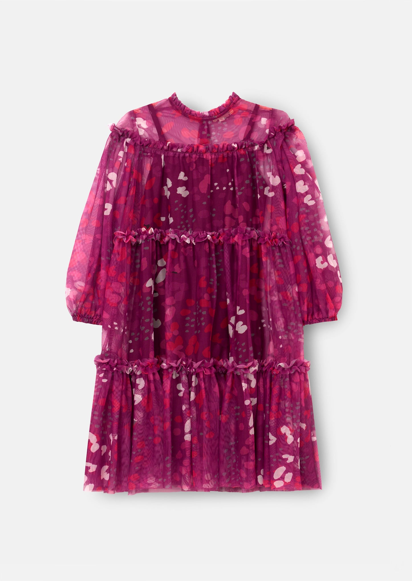 Cara Printed Mesh Dress