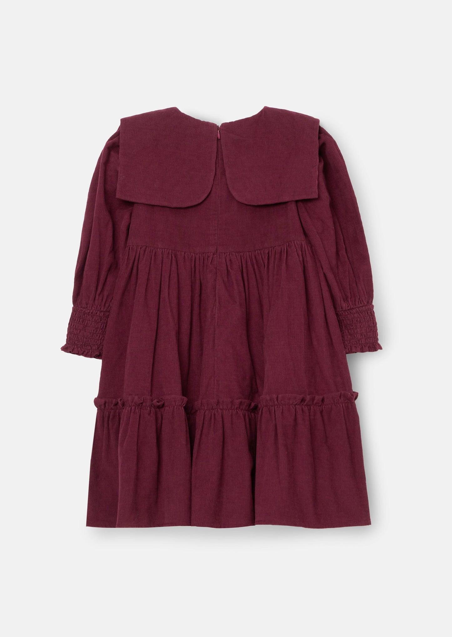 Ava Bow Collar Cord Dress