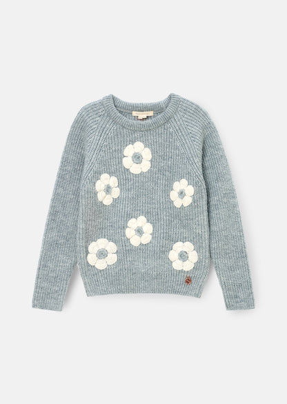 Rumi Embellished Flower Jumper