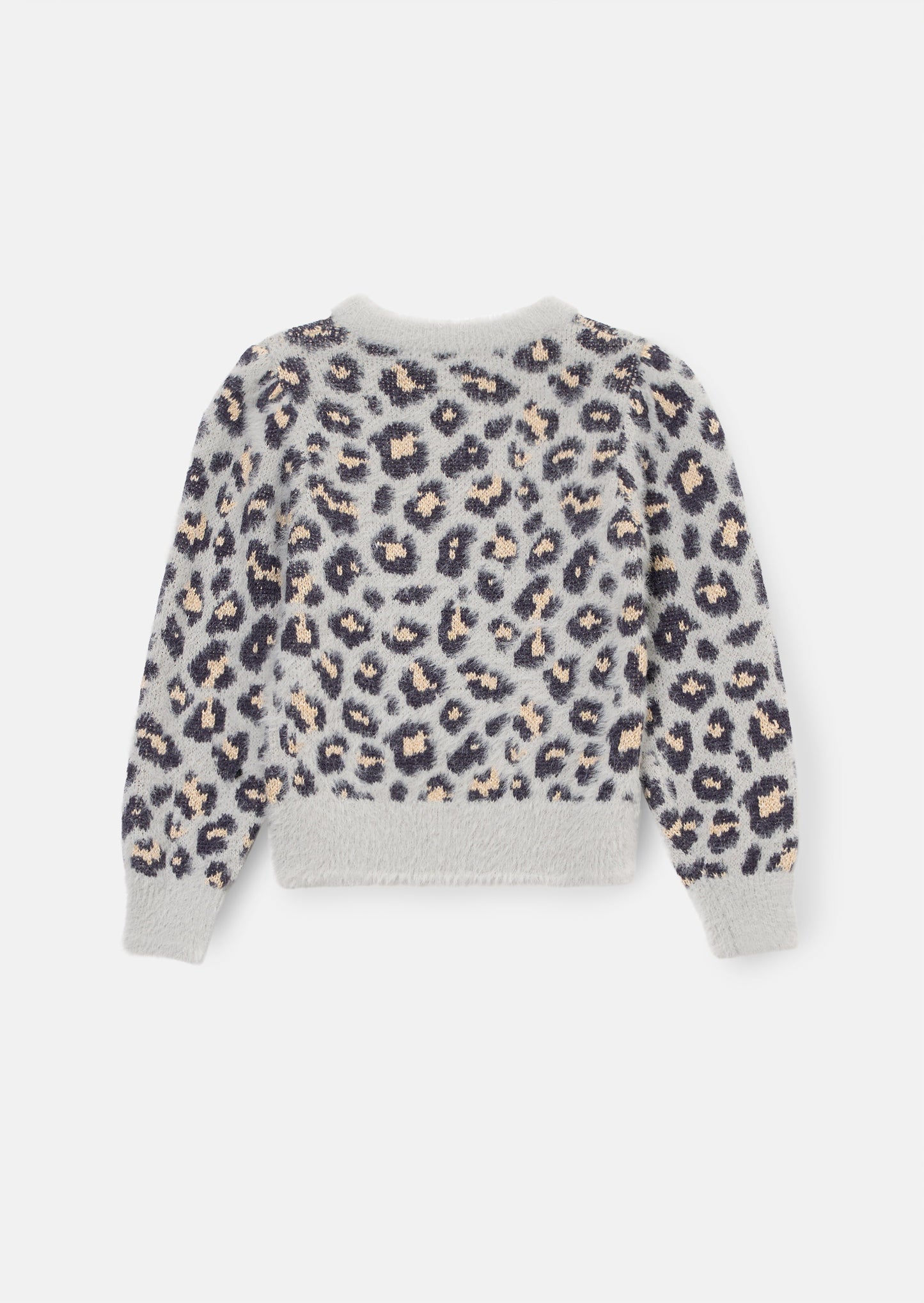 Ginny Leopard Eyelash Jumper
