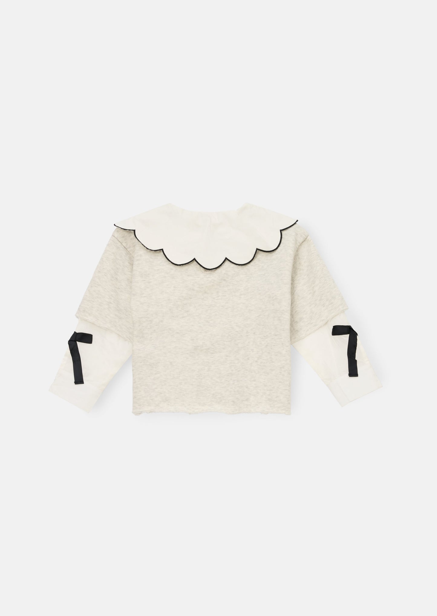 Haddie Mock Layered Shirt & Sweatshirt