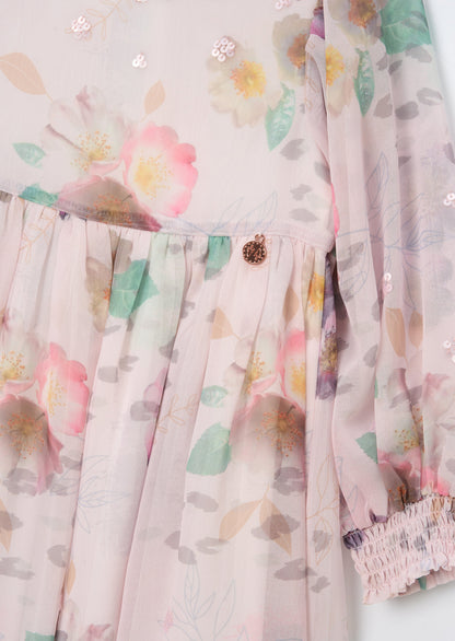 Neve Floral Boho Print Dress