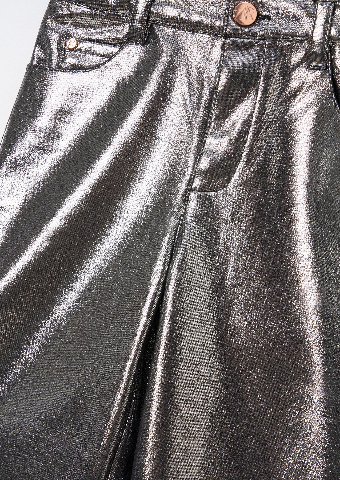 Jaya Wide Leg Metallic Jean