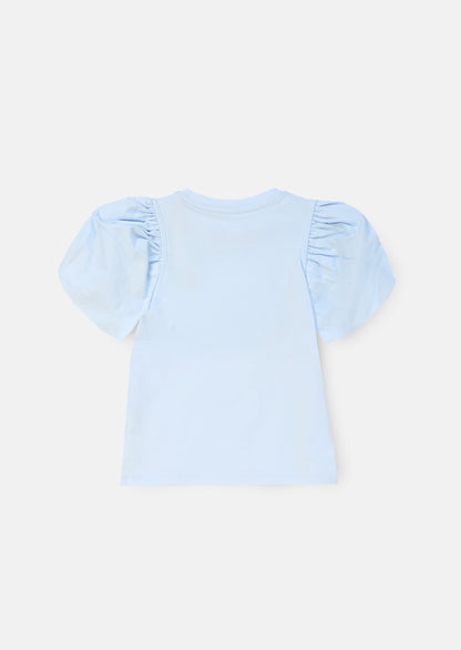 Reyna Diamonte Puff Sleeve Tee