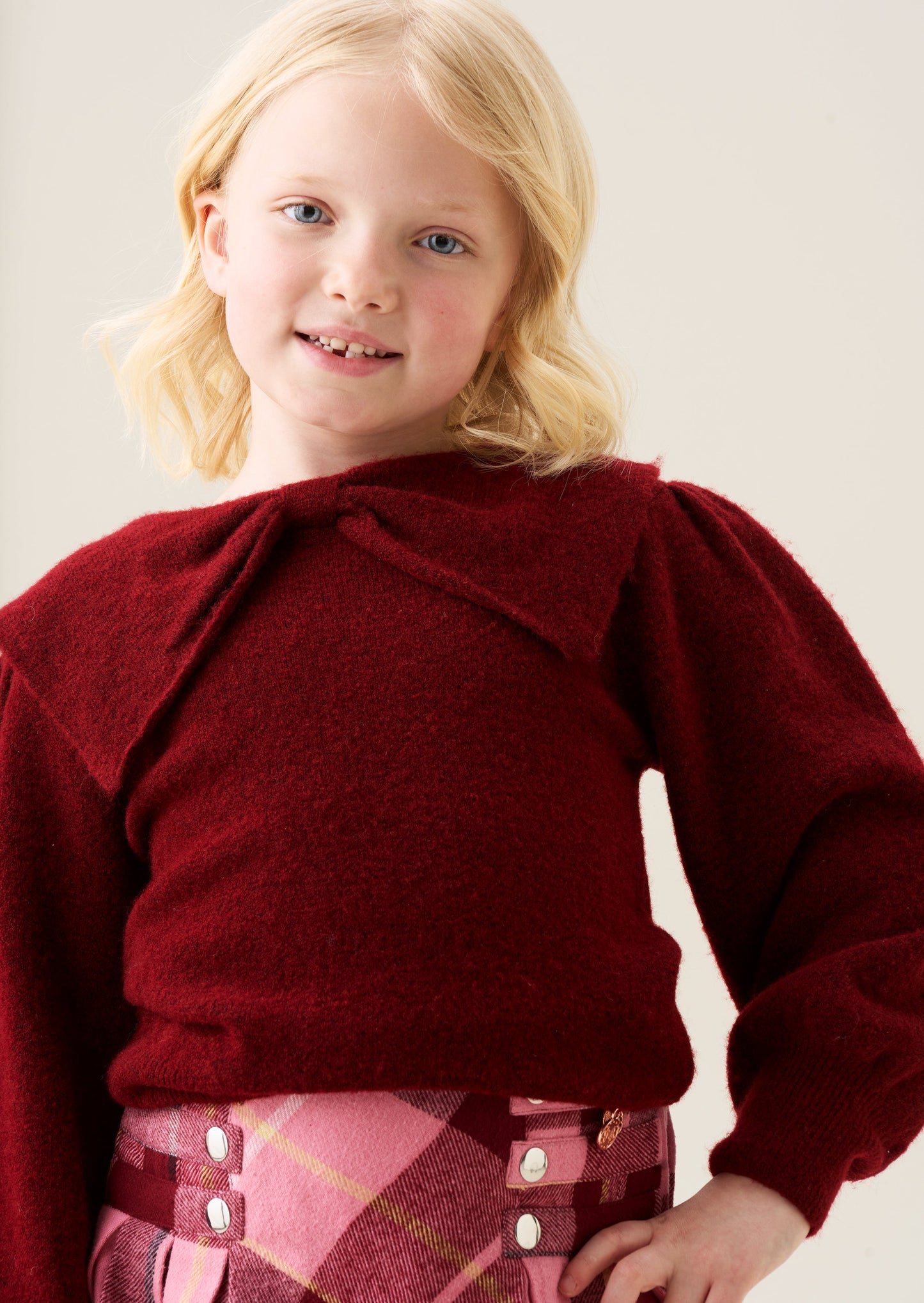 Ivy Bow Collar Jumper