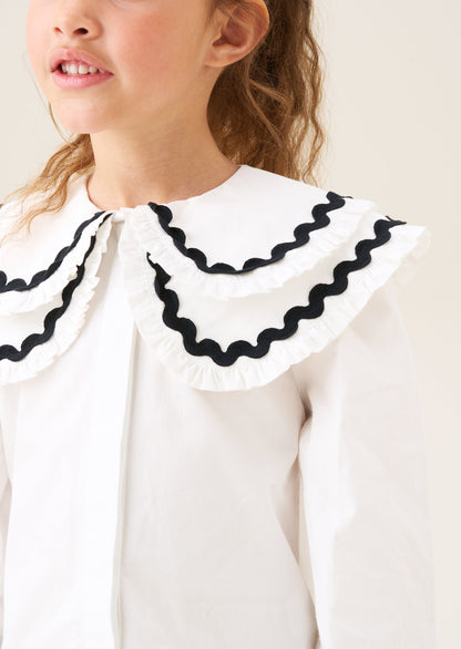 Lola Double Collar Blouse