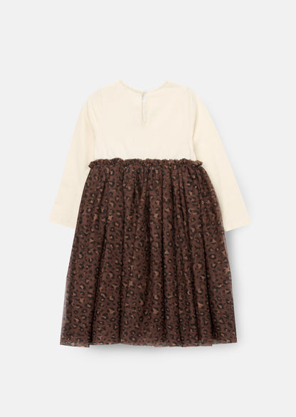 Carrie Corsage Mesh Dress