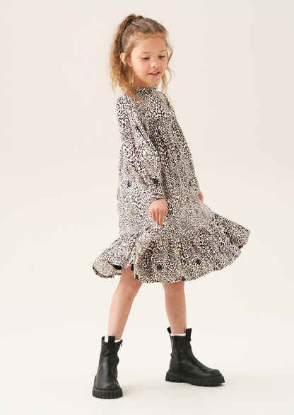 Mindy Leopard Sequin Embellished Dress