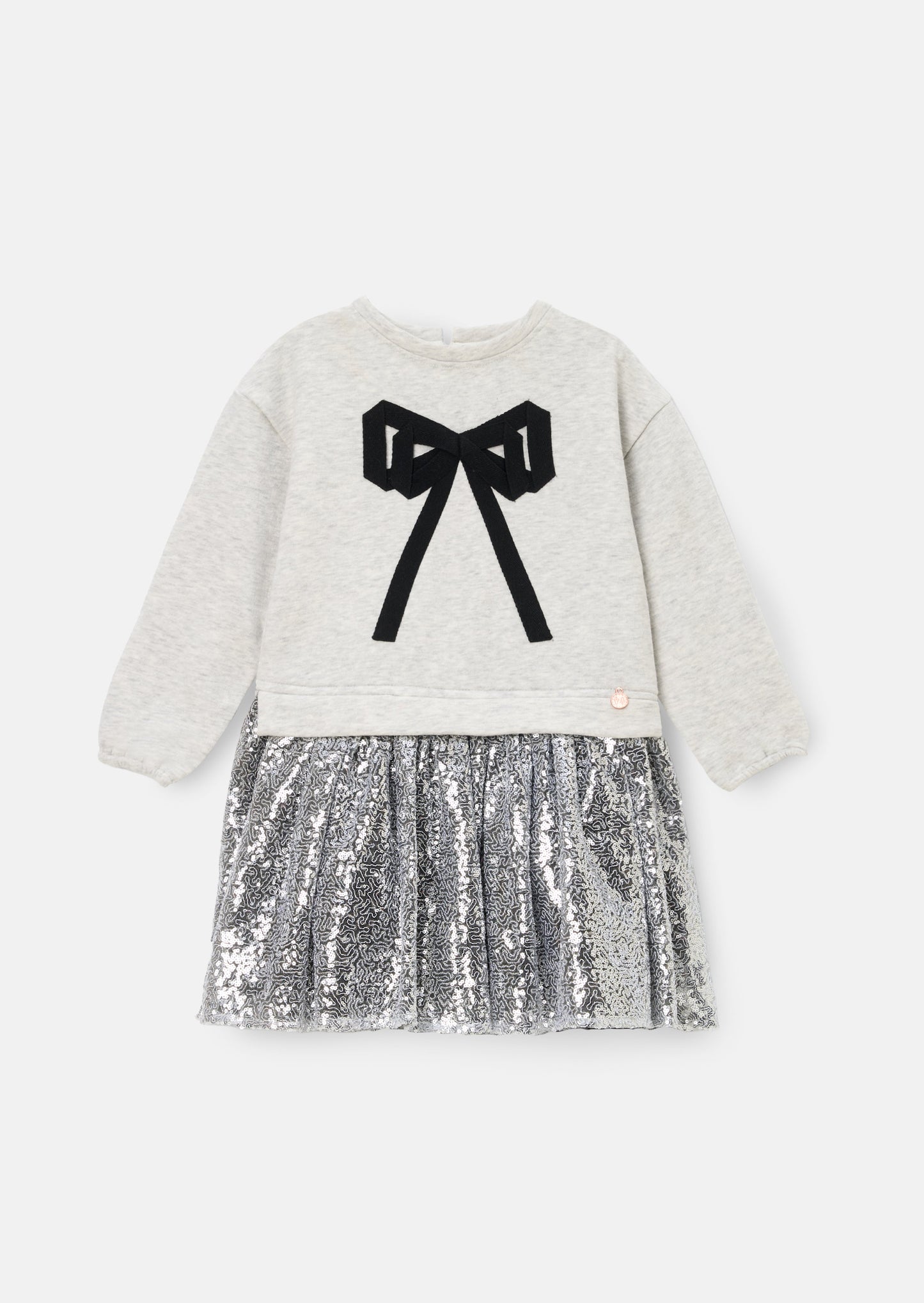 Ella Sequin Skirt Sweat Dress