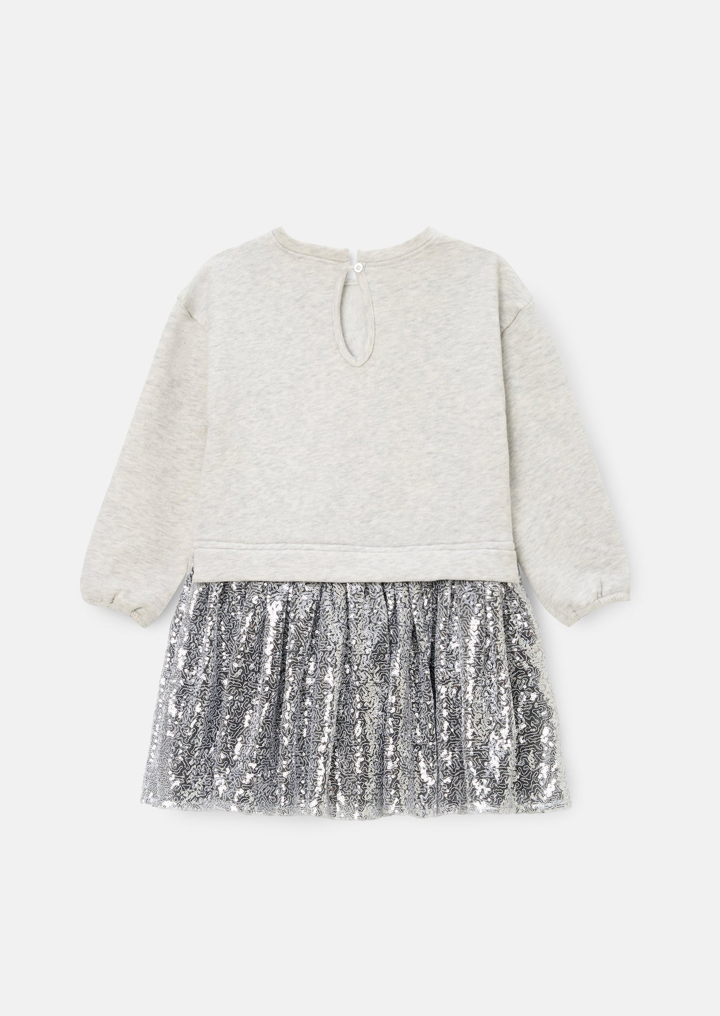 Ella Sequin Skirt Sweat Dress