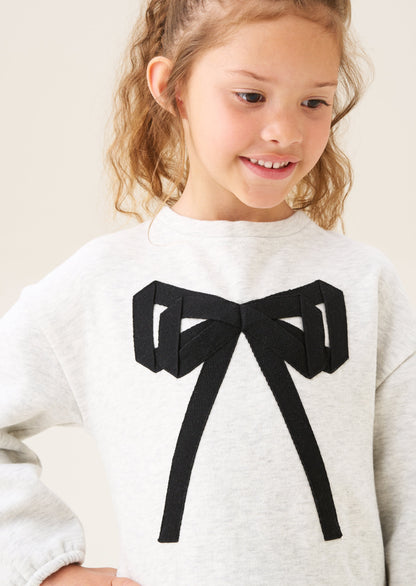 Ella Sequin Skirt Sweat Dress