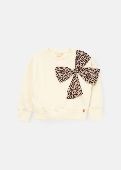 Paige Bow Shoulder Sweatshirt