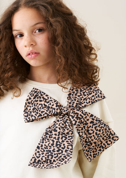 Paige Bow Shoulder Sweatshirt