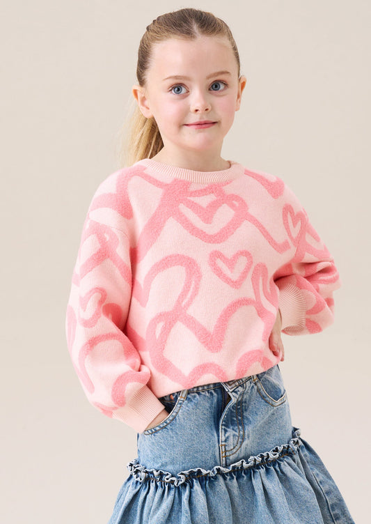 Harlow Heart Jumper