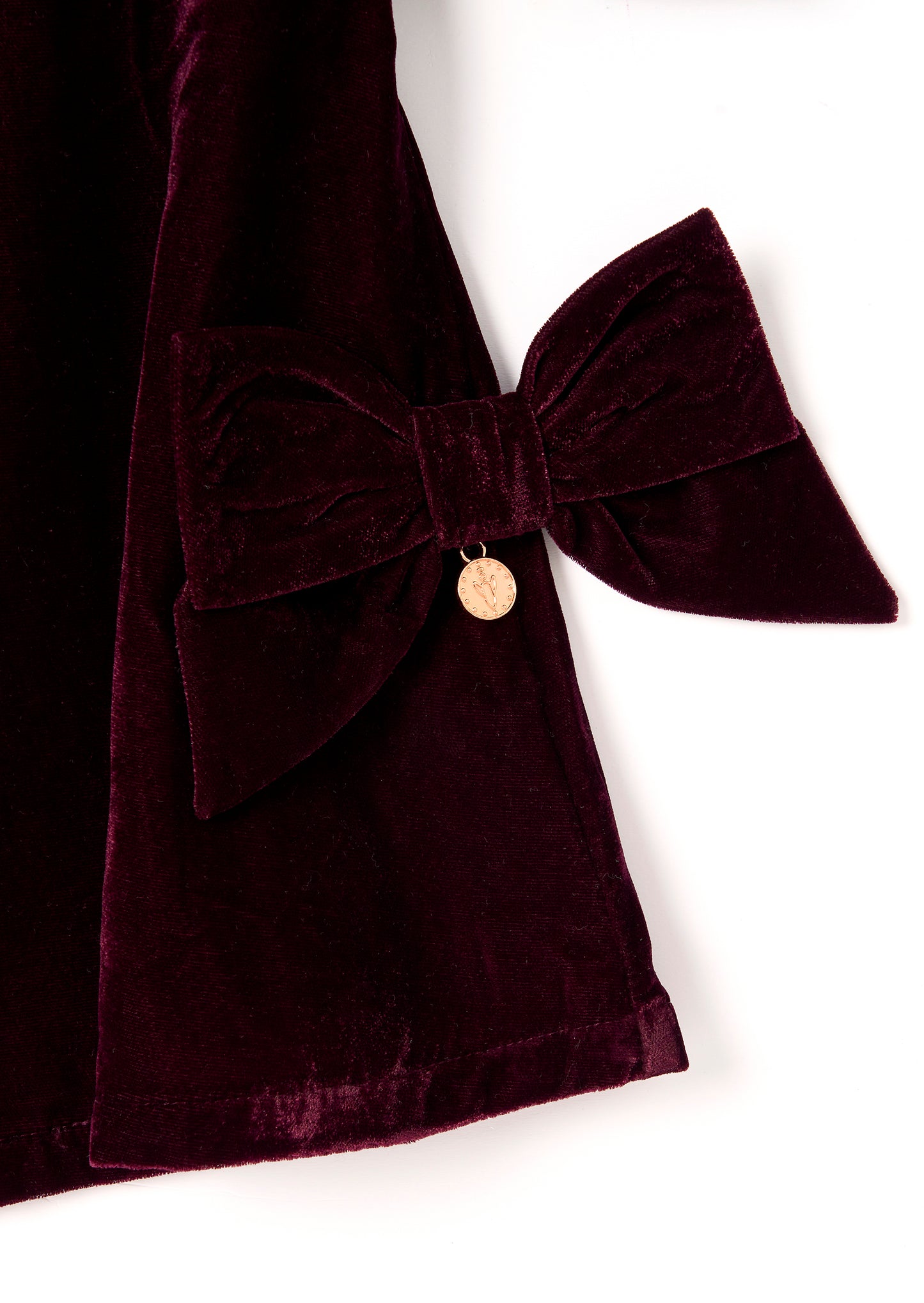 Olivia Velvet Bow Shift Dress