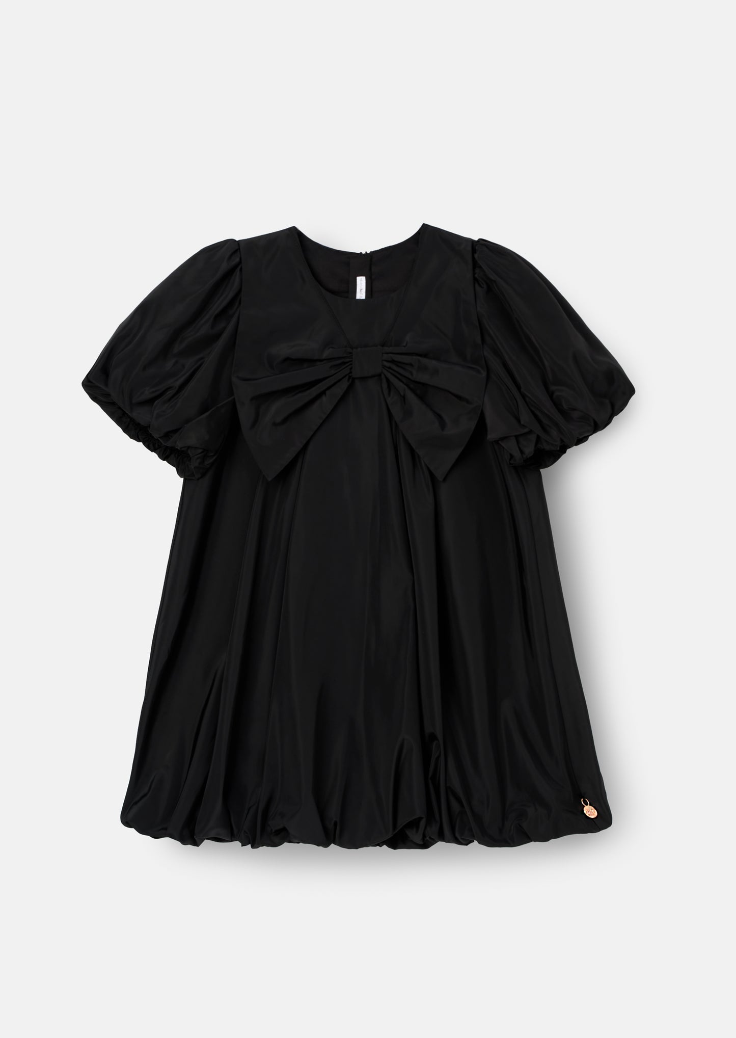 Nadia Puffball Bow Collar Dress