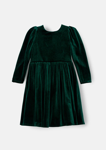 Grace Velvet Bow Back Dress