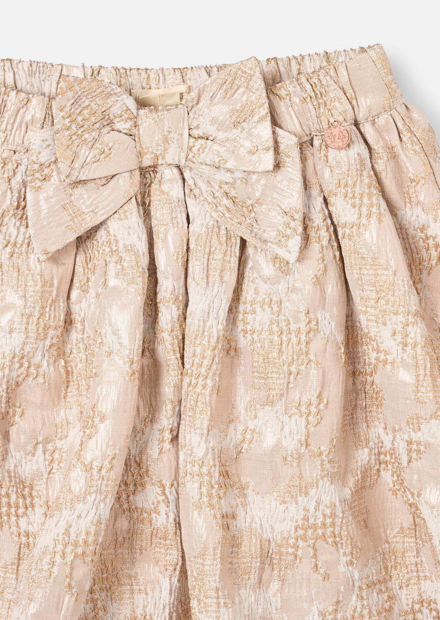 Etta Metallic Jacquard Skirt