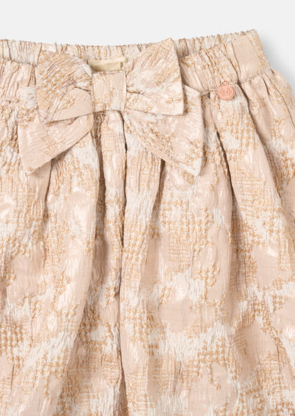 Etta Metallic Jacquard Skirt