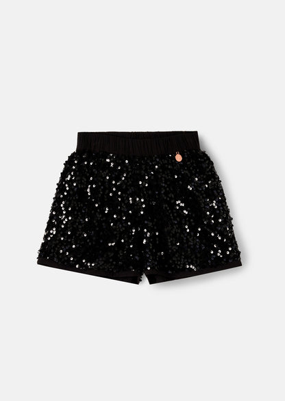 Leona Mesh Sequin Short