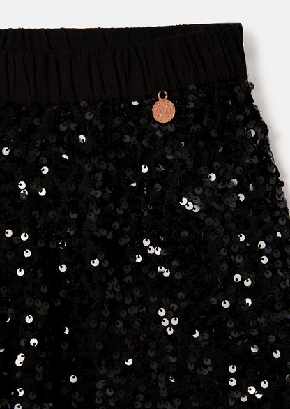 Leona Mesh Sequin Short