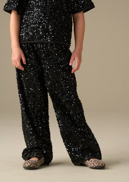Leona Mesh Sequin Trousers