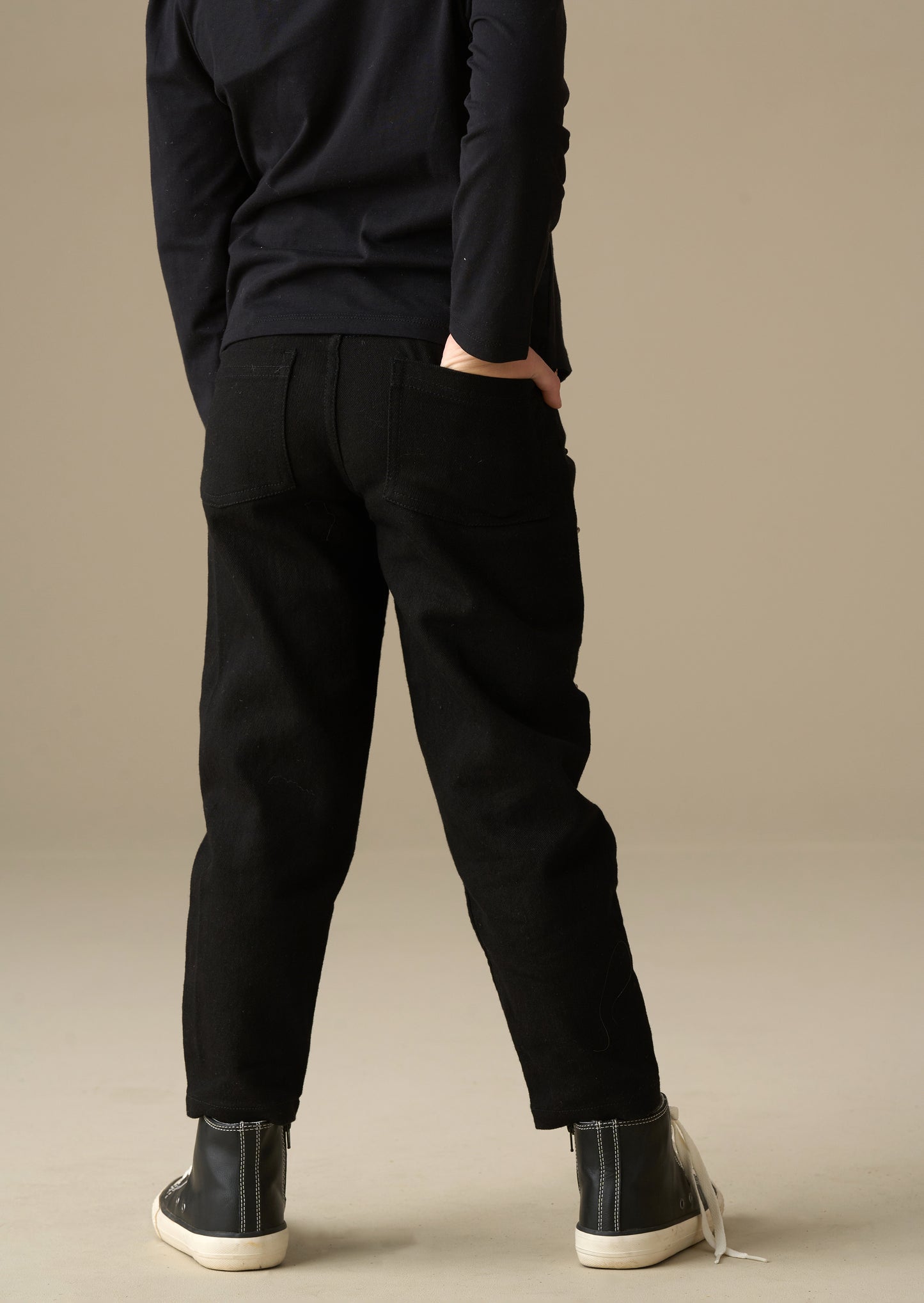 Aylie Beaded Barrel Leg Jean
