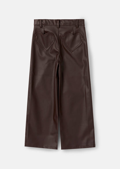 Alana Faux Leather Trousers