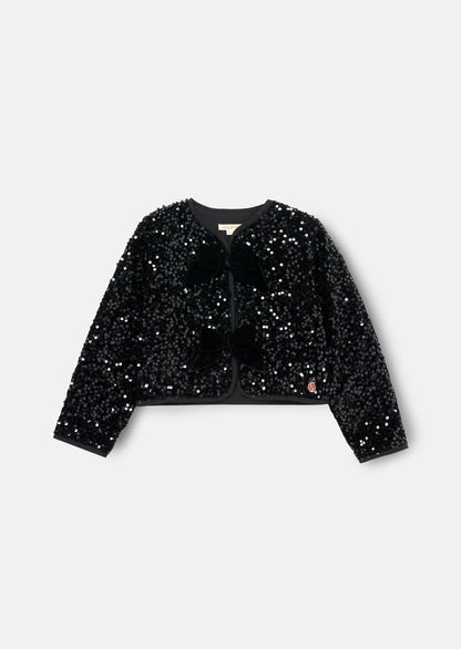Maisie Velvet Sequin Jacket