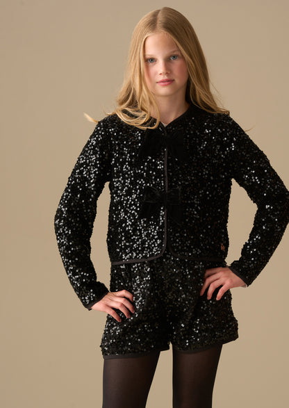 Maisie Velvet Sequin Jacket