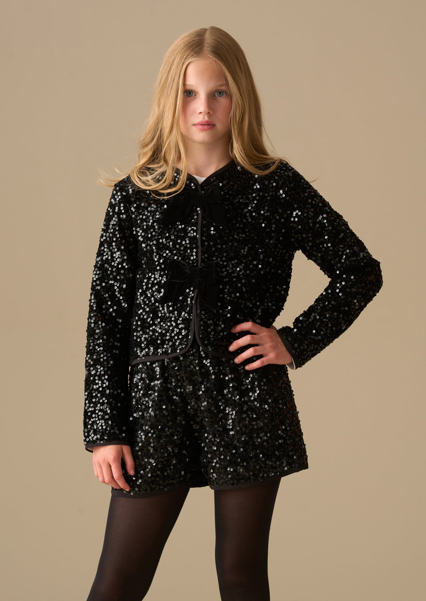 Maisie Velvet Sequin Jacket