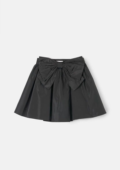 Nadia Tafetta Bow Skirt