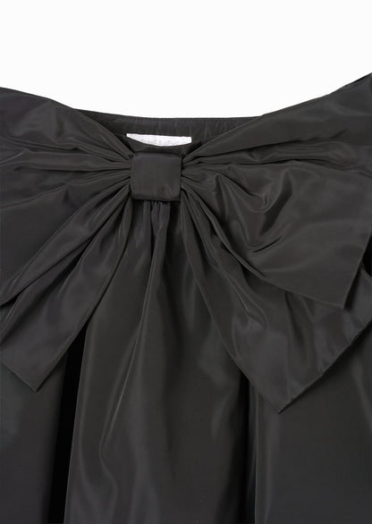 Nadia Tafetta Bow Skirt