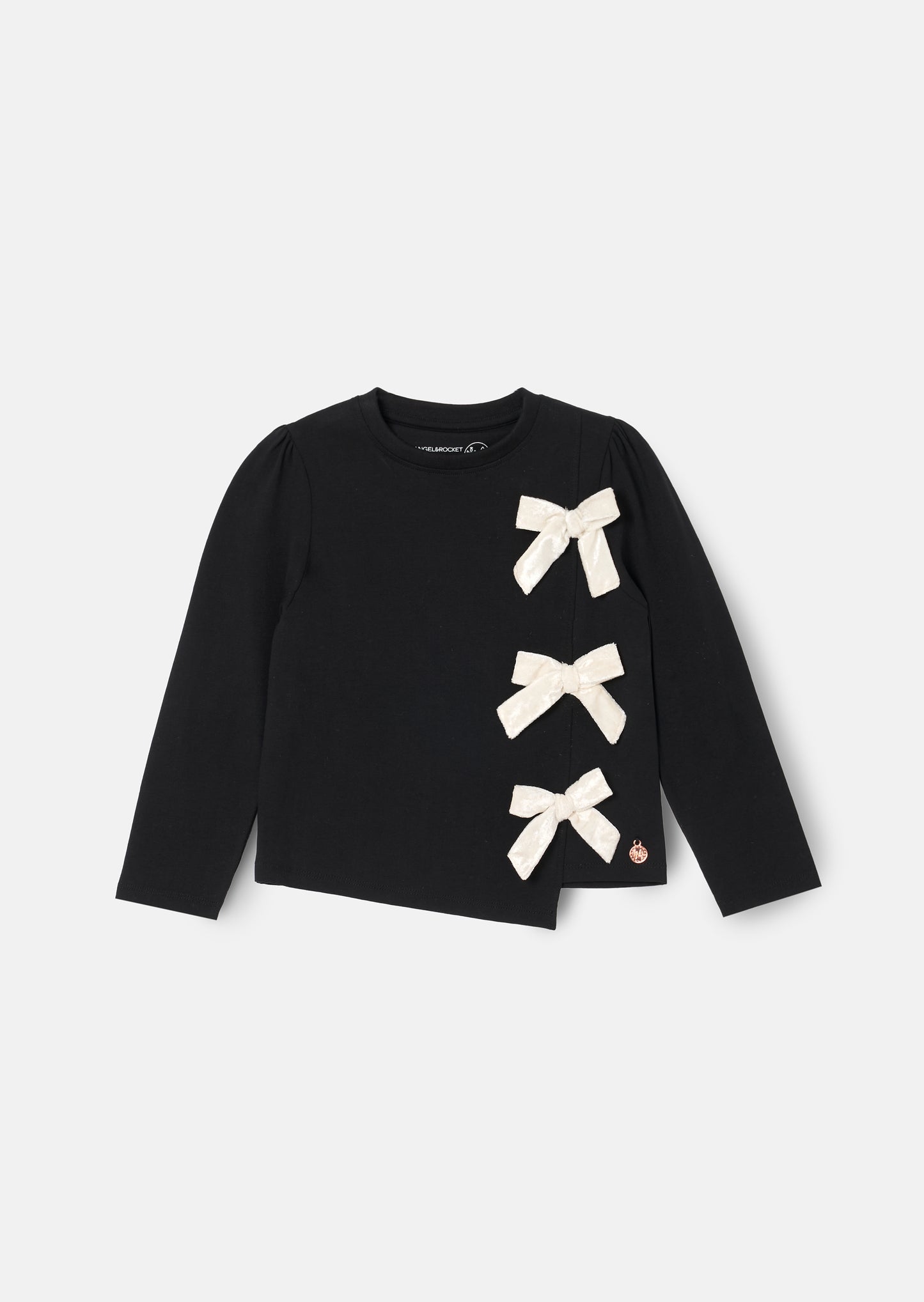 Eliza Asymmetric Bow Ls Top