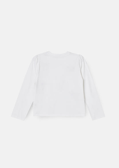 Imogen Embroidered Bow Ls Top