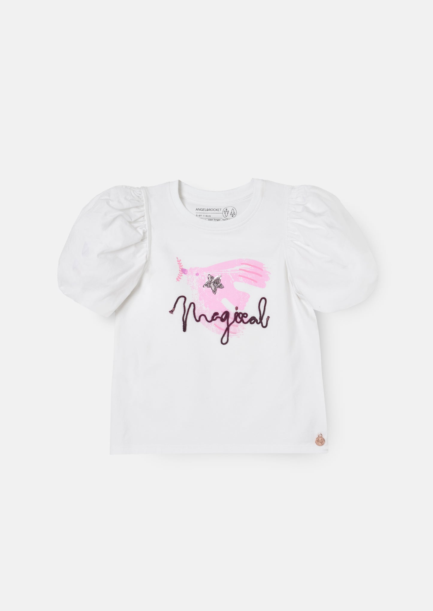 Heidi Puff Sleeve Embellished Top