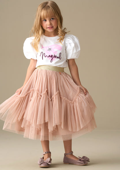 Heidi Puff Sleeve Embellished Top