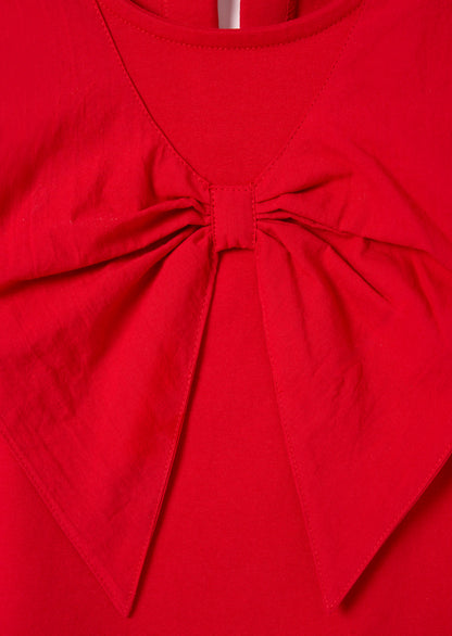 Tilly Woven Collar Puff Sleeve Top