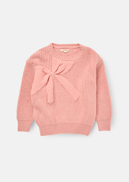 Arya Knitted Bow Jumper