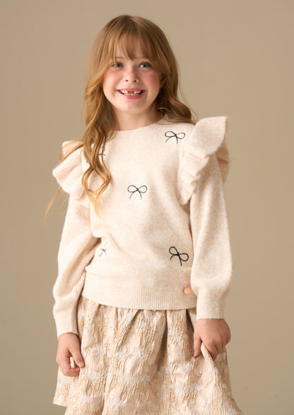 Camila Diamonte Ruffle Jumper