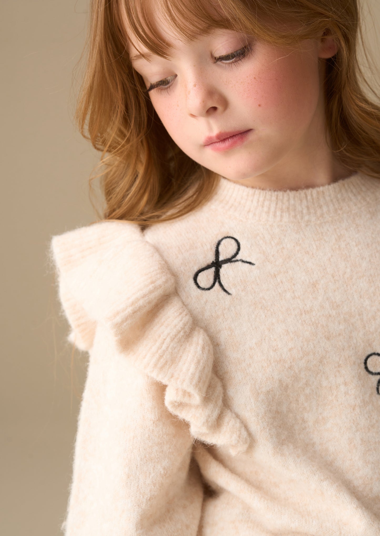 Camila Diamonte Ruffle Jumper