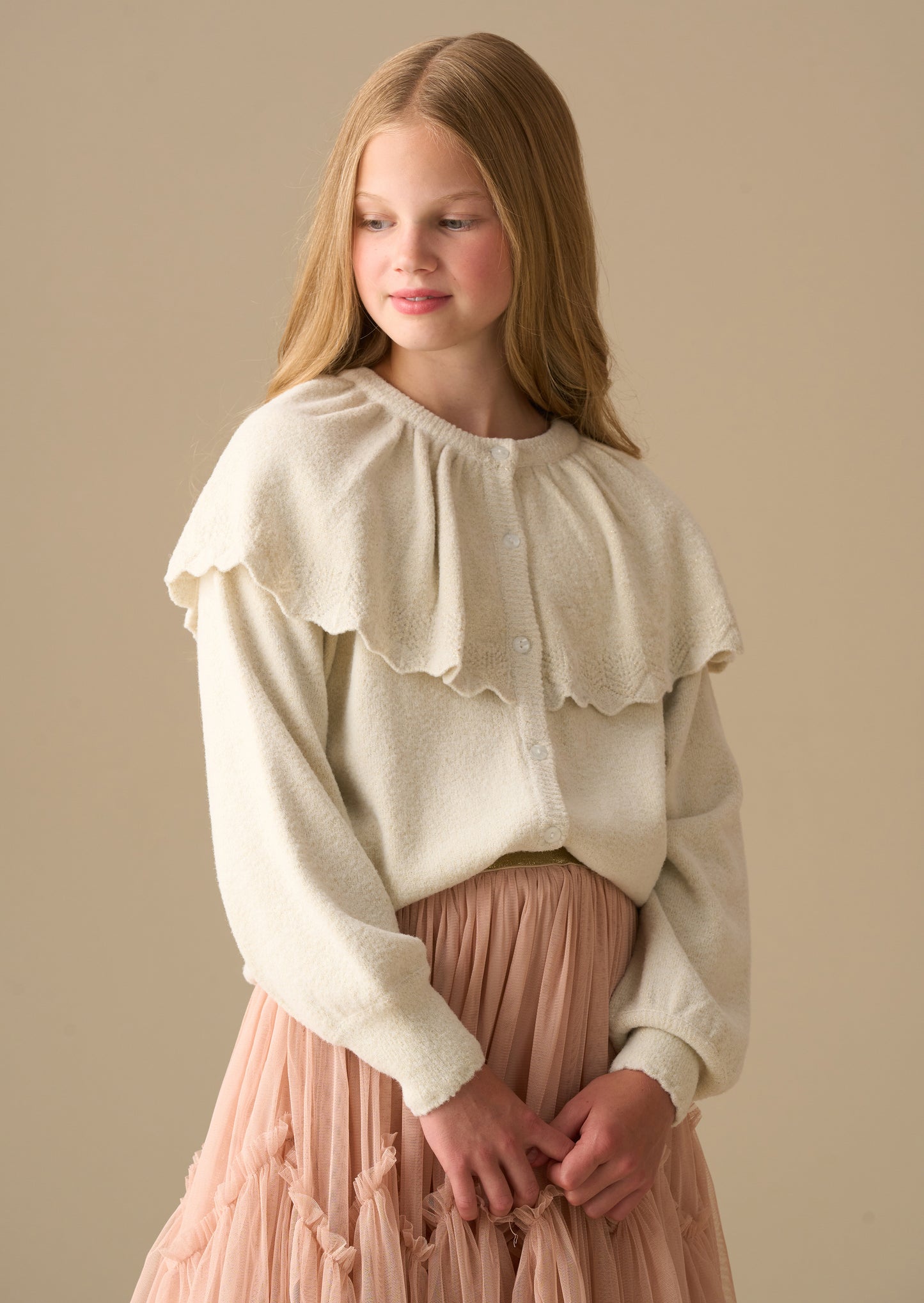 Elise Cape Collar Cardigan