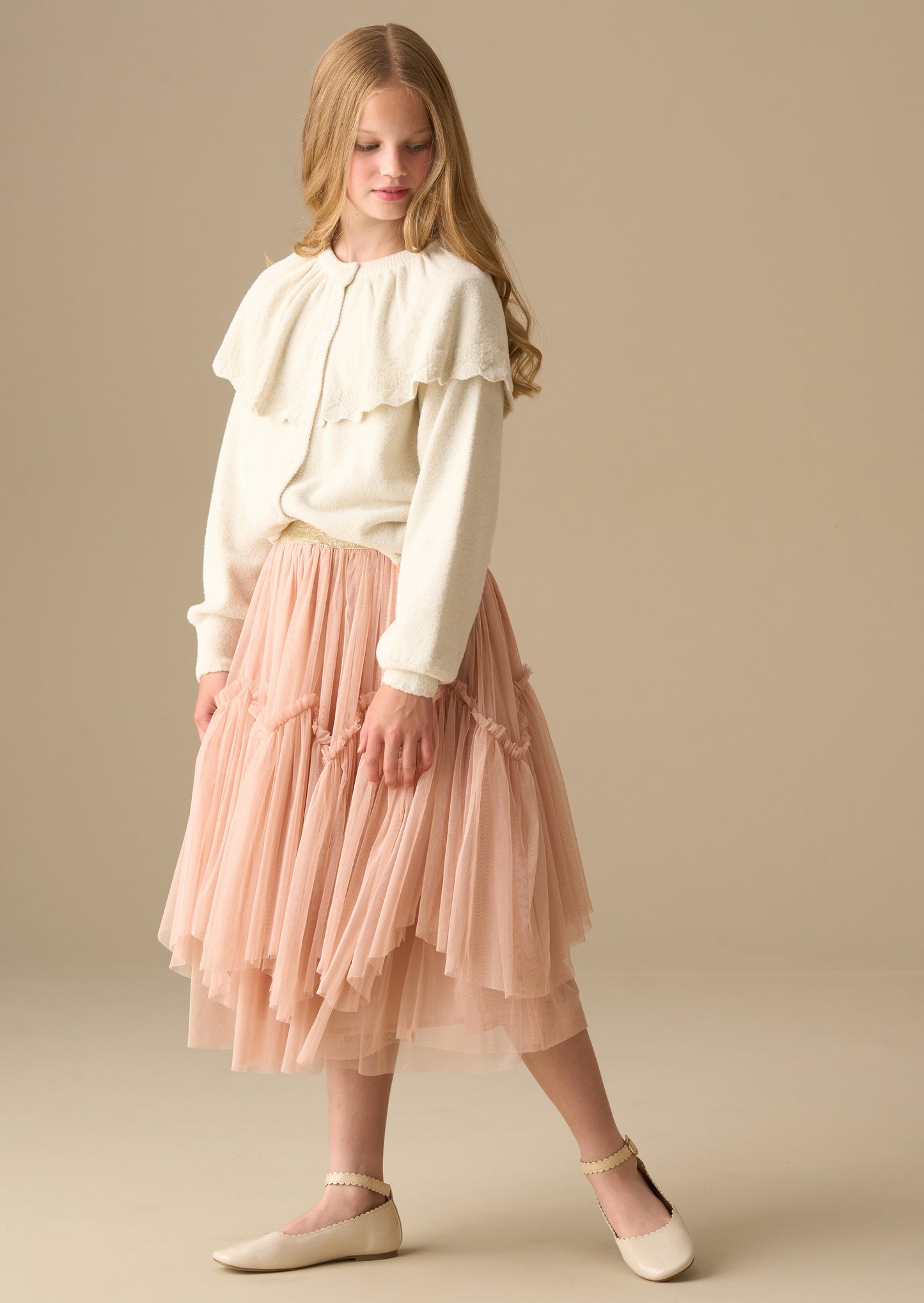 Elise Cape Collar Cardigan