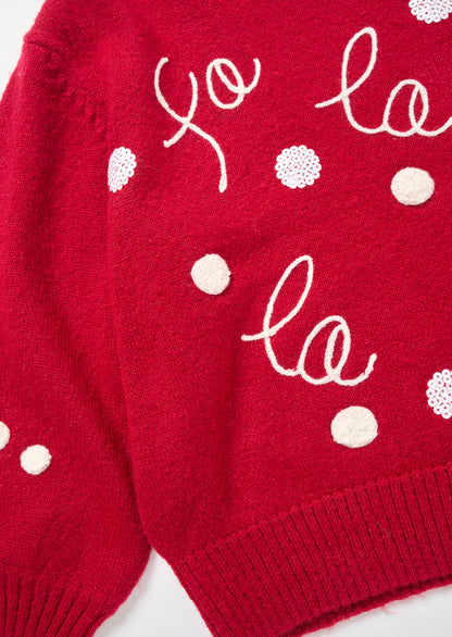 Holly Fa La La La Jumper