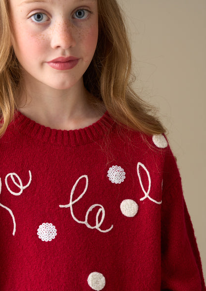 Holly Fa La La La Jumper