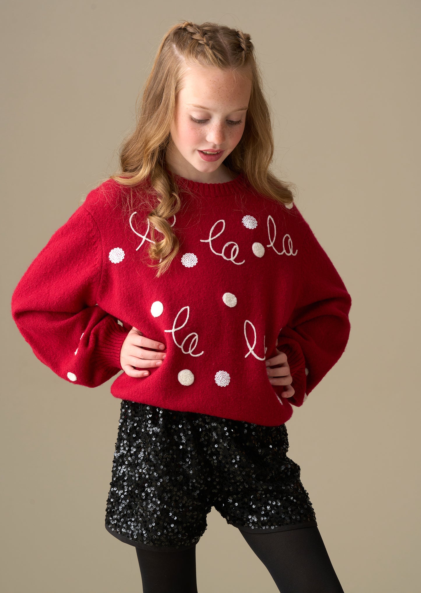 Holly Fa La La La Jumper