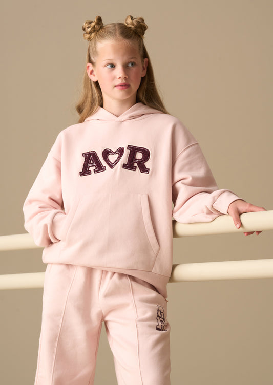 Lila Active Oversized Logo Hoodie